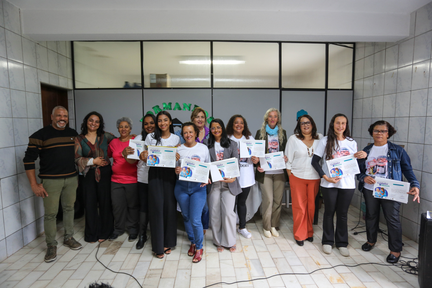 Curso de Cuidador de Idosos forma nova turma em Cachoeira do Campo