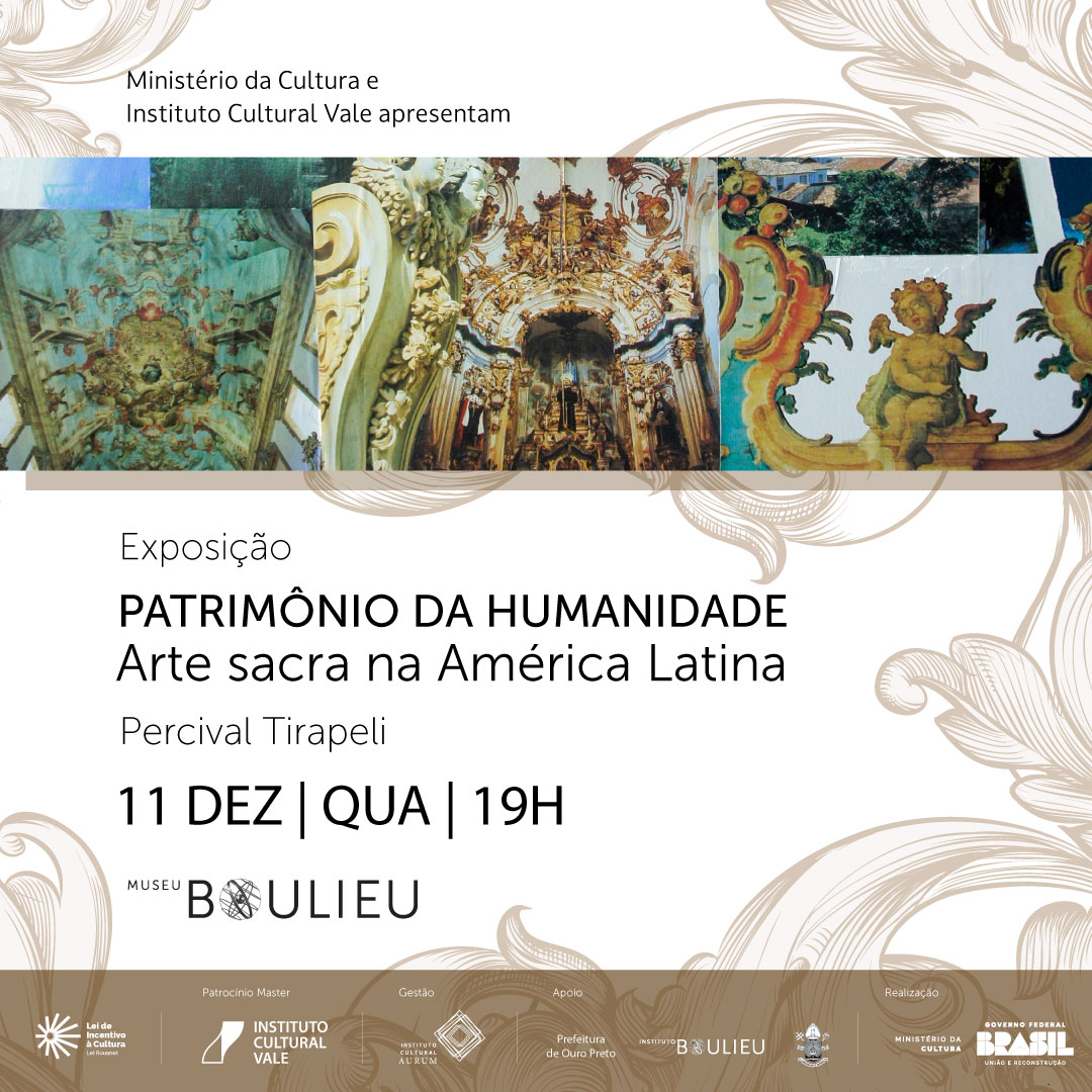 Fechando o calendário cultural 2024, Museu Boulieu inaugura exposição temporária de Percival Tirapeli