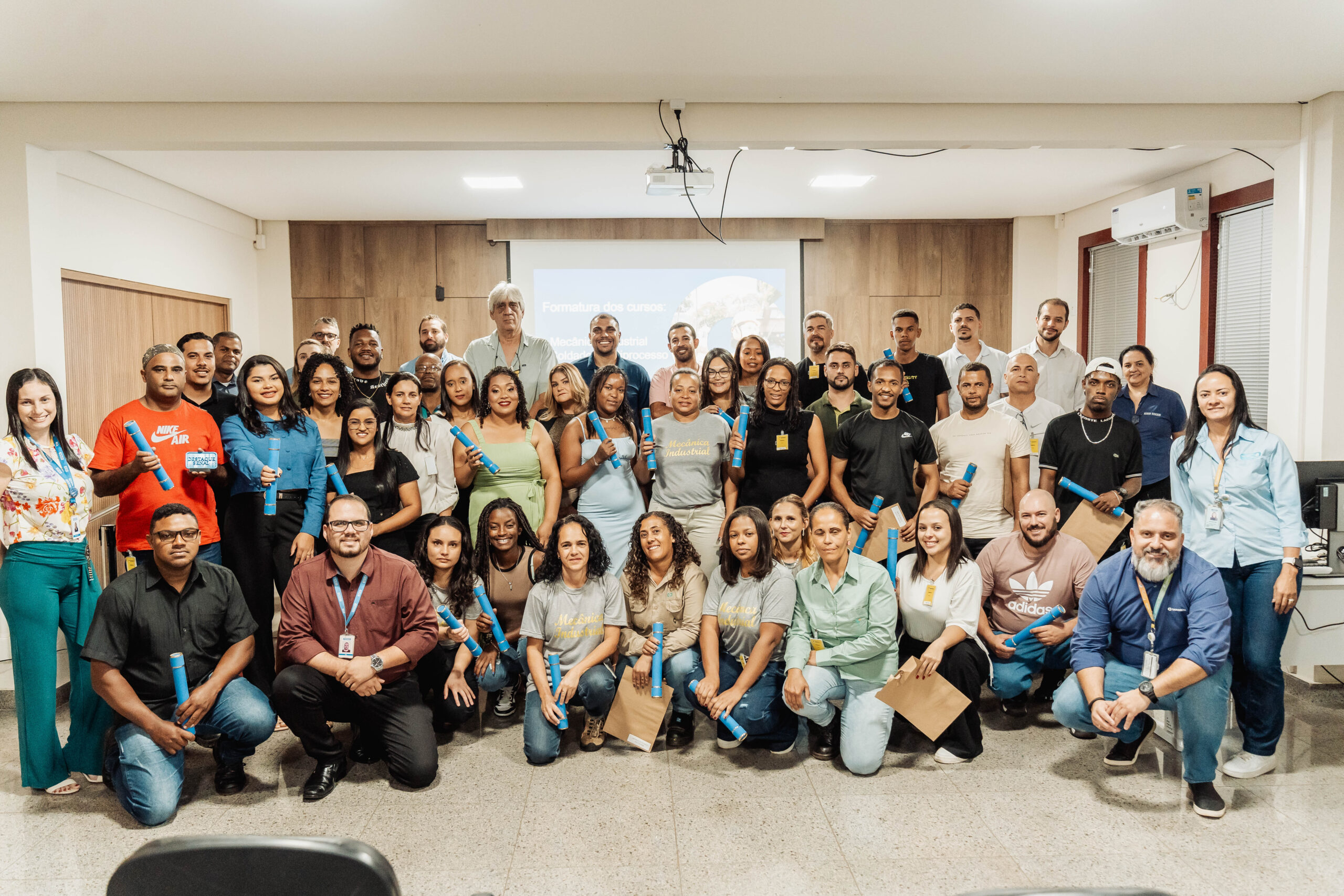 Curso de qualificação oferecido pela Samarco forma 4 novas turmas em Mariana