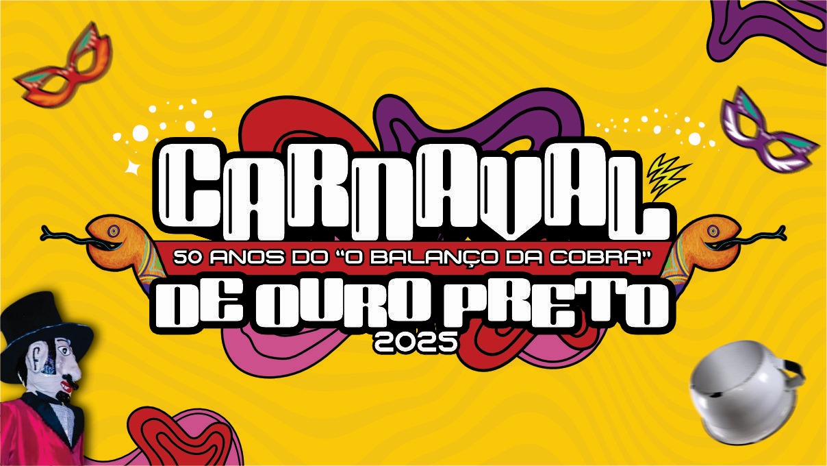Carnaval de Ouro Preto 2025 homenageia os 50 anos do Balanço da Cobra