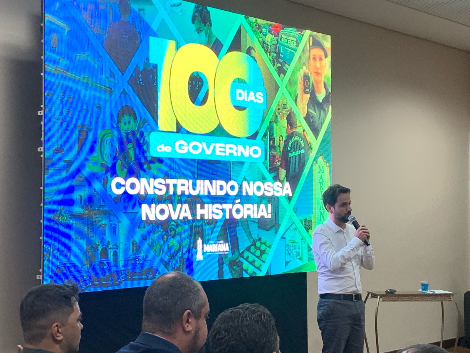 Mariana celebra 100 dias de governo com apresentação dos avanços de cada secretaria