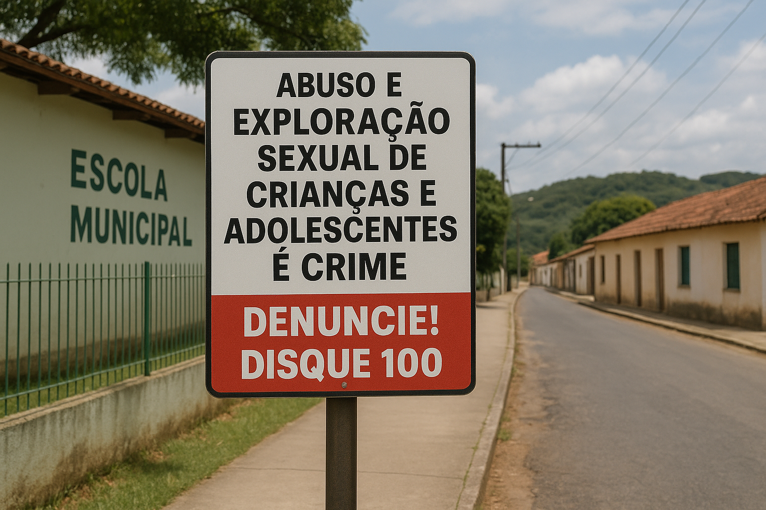 Itabirito aprova lei que obriga instalação de placas contra abuso sexual infantil em espaços públicos e privados